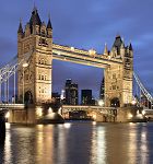 London's fabulous London Bridge is picturesque illuminated at night