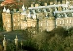 Holyrood Palace serves as the official residence for the queen . .  