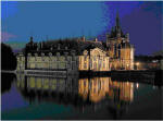 The Chateaux of Chantilly at Night