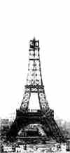 Eiffel Tower, Dec. 26, 1888