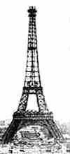 Eiffel Tower, Mar. 12, 1889