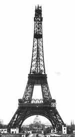 Eiffel Tower Opening, 1889