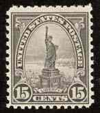 Statue of Liberty Stamp issued Nov. 11, 1922