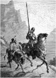 Don Quijote aka Don Quixote la Mancha - in two Novels written in 1605 and 1615 respectively.