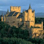 Alcazar of Segovia or Segovia Castle in Segovia Spain
